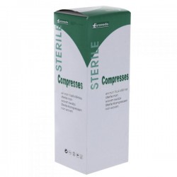 COMPRESSES VLIWASOFT STERILES ET NON TISSEES 7.5 X 7.5 CM 100 pcs