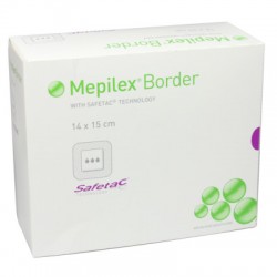 Pansement hydrocellulaire Mepilex 14x15cm