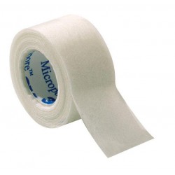Micropore sans dévidoir 3M 1530-2 5 cm x 9.1m la boite 12