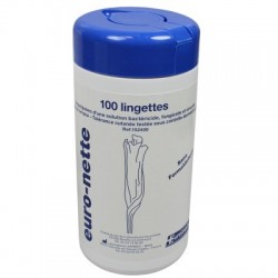 100 lingettes Euro-nette du laboratoire EUROMEDIS