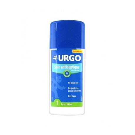 Soin antiseptique URGO chlorhexidine spray 100 ml