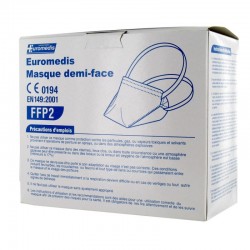Masque bec de canard FFP2 plié, boîte de 20 pièces