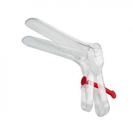 Spéculum vaginal petit à usage unique bleu 26mm - Euromedis