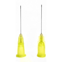 Aiguille jaune 25 x 0,90mm à l'unité