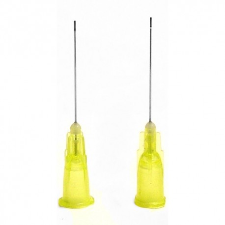 Aiguille jaune 25 x 0,90mm à l'unité
