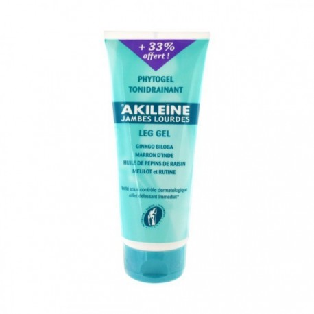 Akileine phytogel toni-drainant 200 ml
