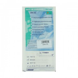 Gant de chirurgie x5 taille 6 1/2- Euromedis