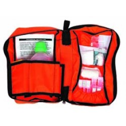 Pochette vide orange pour sac Grimm - DUMONT SECURITE