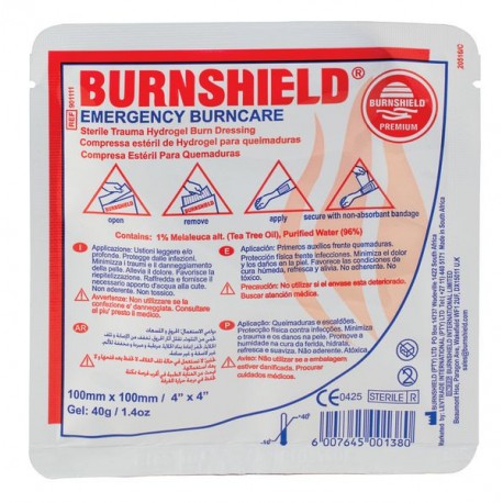 Pansement stérile pour brûlures 200mm x 450mm- Burnshield