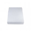 Housse éponge luxe blanche s