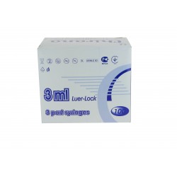 Seringue boite 3ml x 100 - Chirana