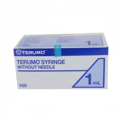 Seringue 1ml sans aiguille x 100 TERUMO