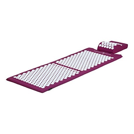 Bodhi Yoga Kit d'acupression avec matelas XL 130 x 50 cm et coussin