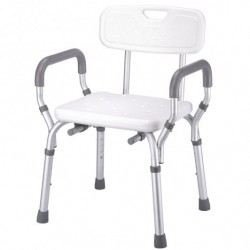 Chaise de douche avec accoudoirs