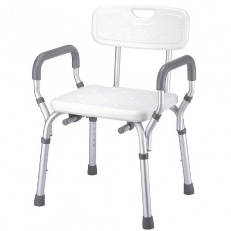 Chaise de douche avec accoudoirs