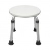 Tabouret de douche rond réglable