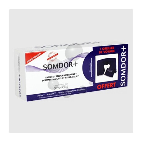 Granions somdor + -30 comprimés + 1 oreiller de voyage offert