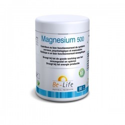 Magnésium 500 90 gélules - Be Life