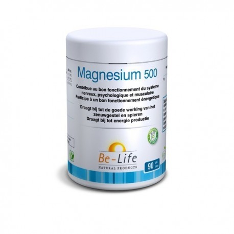 Magnésium 500 90 gélules - Be Life