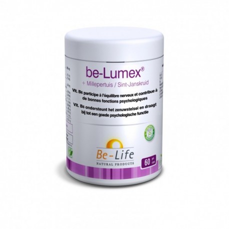 be-Lumex + Millepertuis 60 gélules