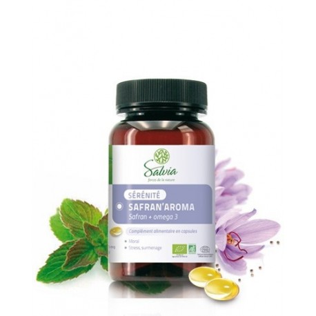 Safran'aroma en capsules bio 500 mg