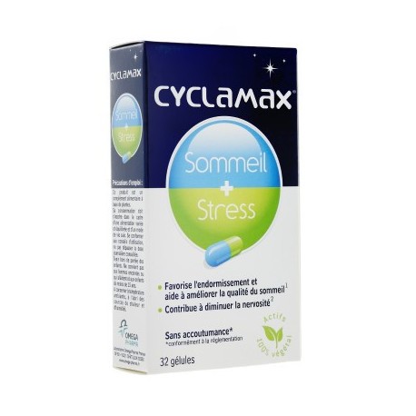 Cyclamax sommeil et stress 30 caps