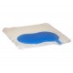 Coussin gel 2D anti-escarres + 2 housses