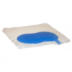 Coussin gel 2D anti-escarres + 2 housses