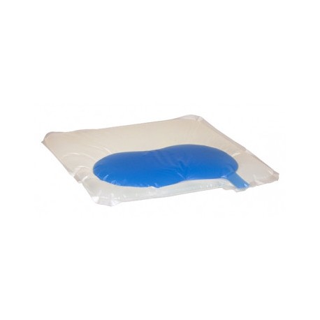 Coussin gel 2D anti-escarres + 2 housses