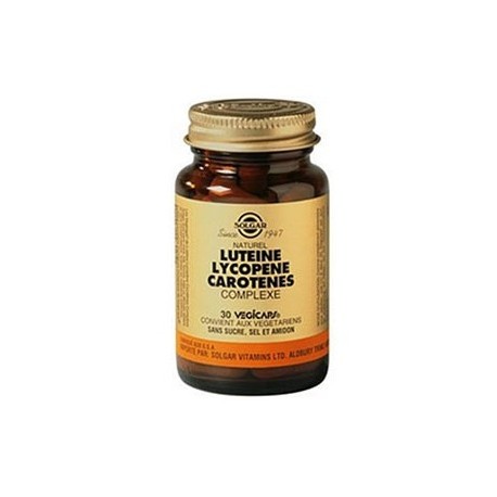 LUTEINE LYCOPENE CAROTENE X 30