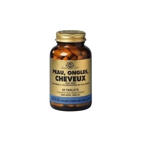 PEAU ONGLES CHEVEUX 60 TABS