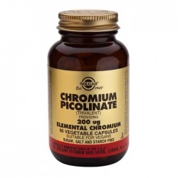 CHROMIUM PICOLINATE 200 MG 90 TABS