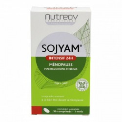 Sojyam Ménopause Intensif 24H 30 Comprimés