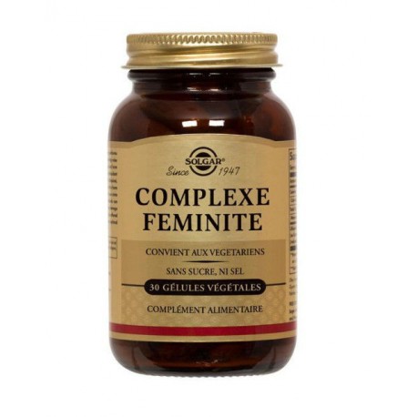 COMPLEXE FEMINITE 30 gélules - Solgar