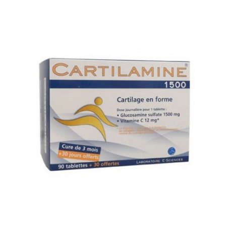 Cartilamine 1500 90 tablettes - E Science