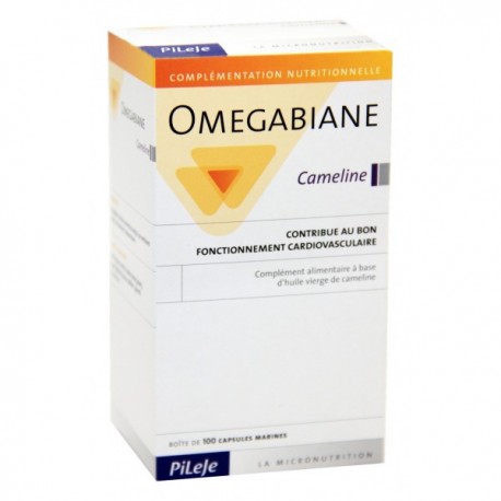  OMEGABIANE HUILE CAMELINE 100 CAPSULES - PILEJE