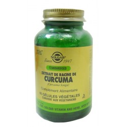 Curcuma 60 gélules - Solgar