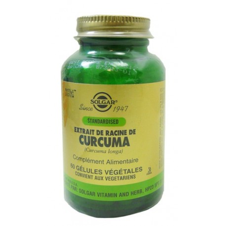 Curcuma 60 gélules - Solgar