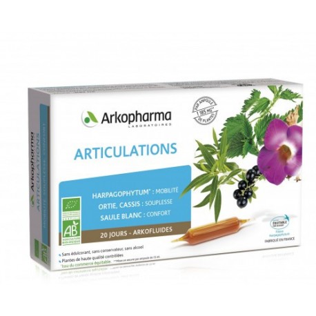 Arkofluides Articulation 20 ampoules - Arkopharma