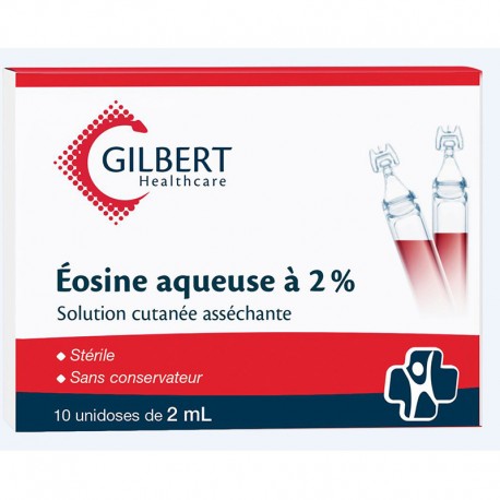 Eosine aqueuse à 2% Laboratoires GILBERT