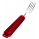 Couverts lestés fourchette rouge