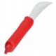 Couteau lesté rouge