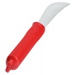 Couteau lesté rouge