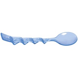 Cuillère cuillère bleue
