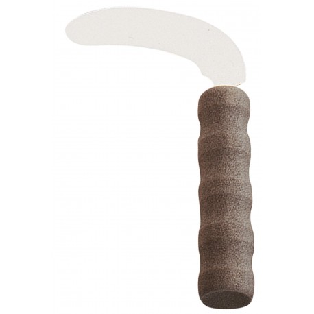 Couverts courbés avec manche en mousse couteau courbe