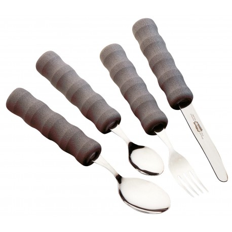 Couverts avec manche en mousse set de 4 couverts