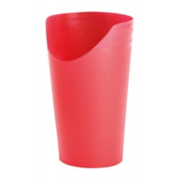 Verre à découpe nasale rouge
