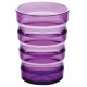 Verre ergo avec bec verseur violet