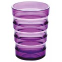 Verre ergo avec bec verseur violet