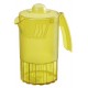 Pichet 1 l avec couvercle jaune